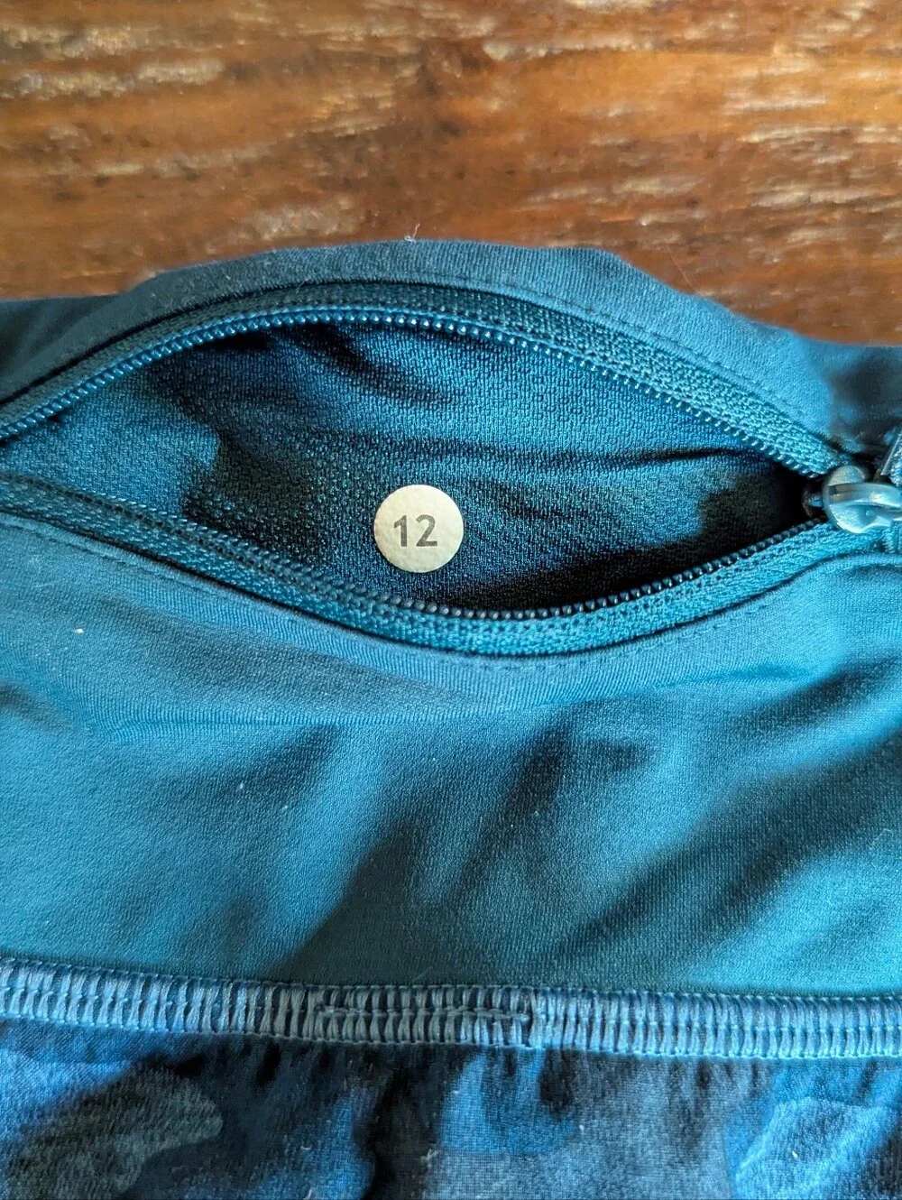 Lululemon Speed Shorts Blue Camo